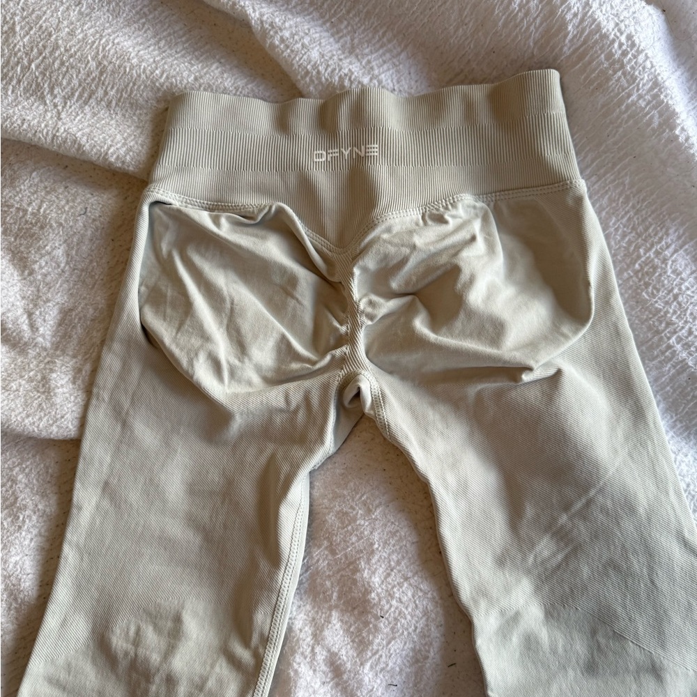 Dfyne Leggings light Grey/Cream